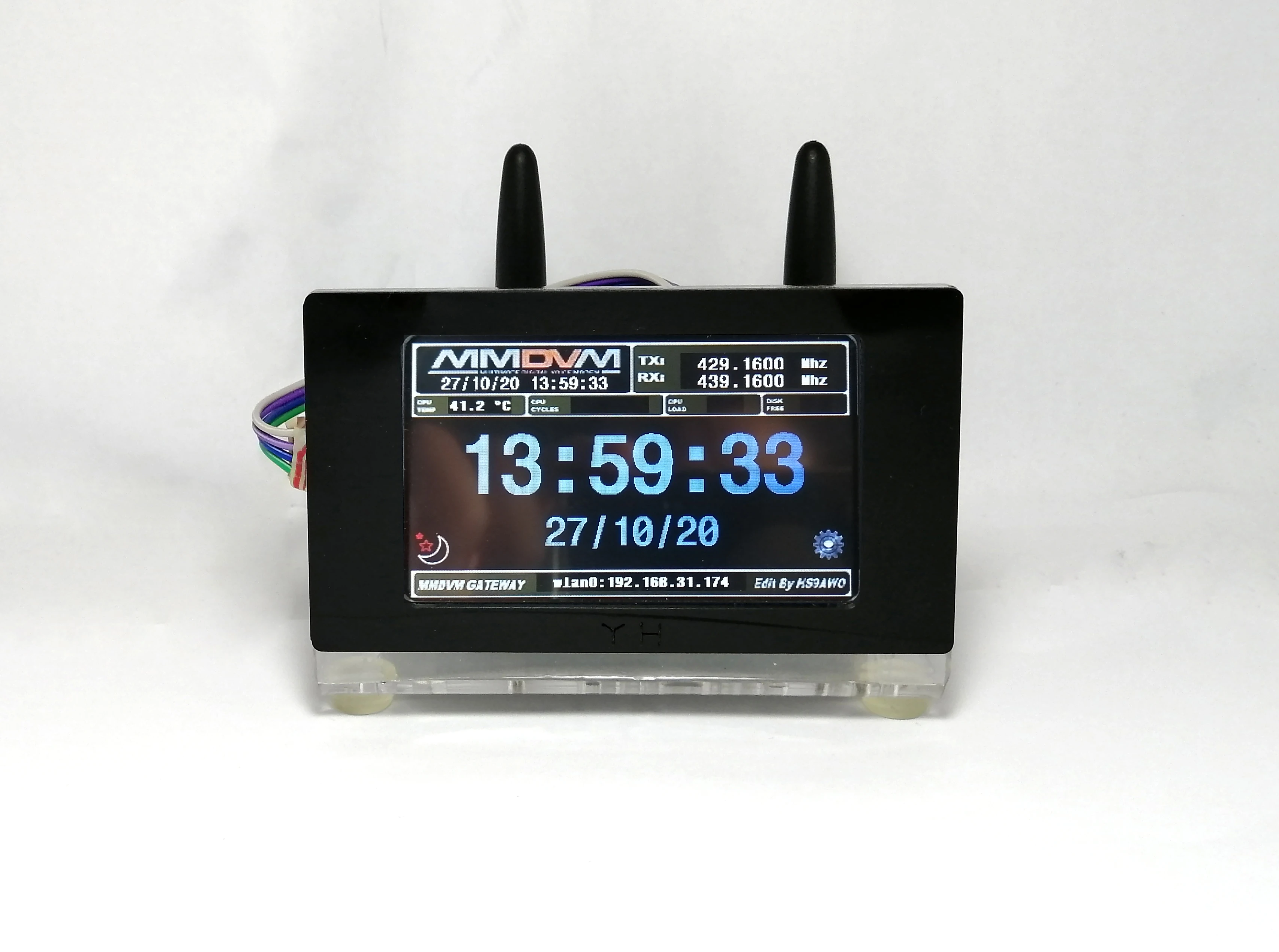 

MMDVM Hotspot UHF VHF + 3.5" LCD + Raspberry Pi 0 W + Case + Battery For DMR D-Star YSF(C4FM) P25 NXDN POCSAG