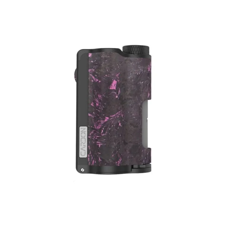 Carbon Magenta DOVPO Верхний двойной карбоновый Squonk мод с чипом YIHI Питание от двух аккумуляторов 18650 Макс. Выход 200 Вт электронная сигарета мод Vs Drag 2 - Цвет: Carbon Magenta