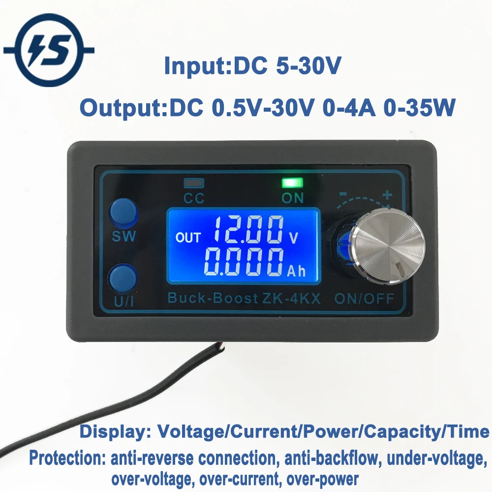 Регулируемый понижающий модуль питания с солнечной зарядкой 50 Вт автоматический