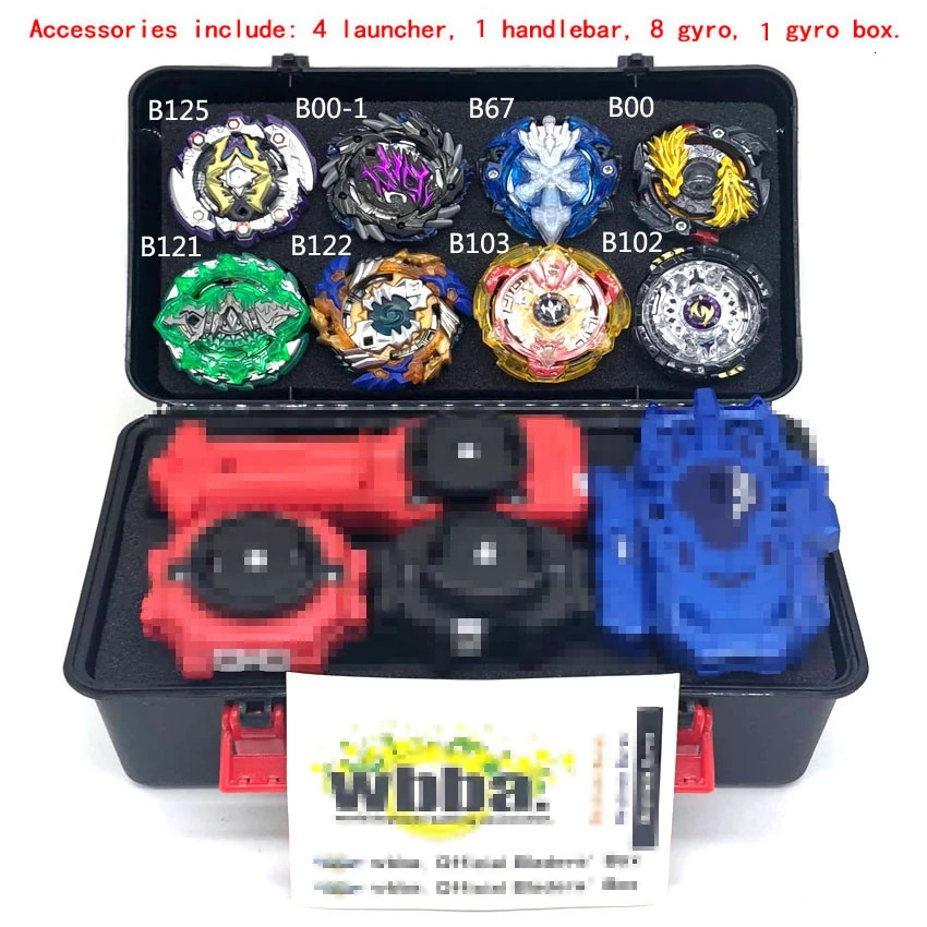 Топ Beyblade Burst Bey Blade игрушка из металла Funsion Bayblade набор коробка для хранения с ручкой
