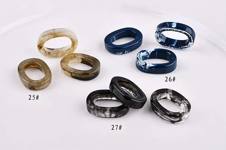 Японский и корейский имитирующий мраморный каучук небольшой эллиптический DIY