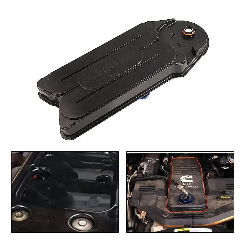 

Crankshaft Accessory Solid Durable ABS Replacement Parts Universal Professional Crankcase Ventilation Filter Fit For Dodge Ram