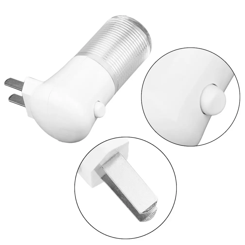 

LED Night Light Wall Plug-in Bright Light White Saving Energy AC Powered MOWA889