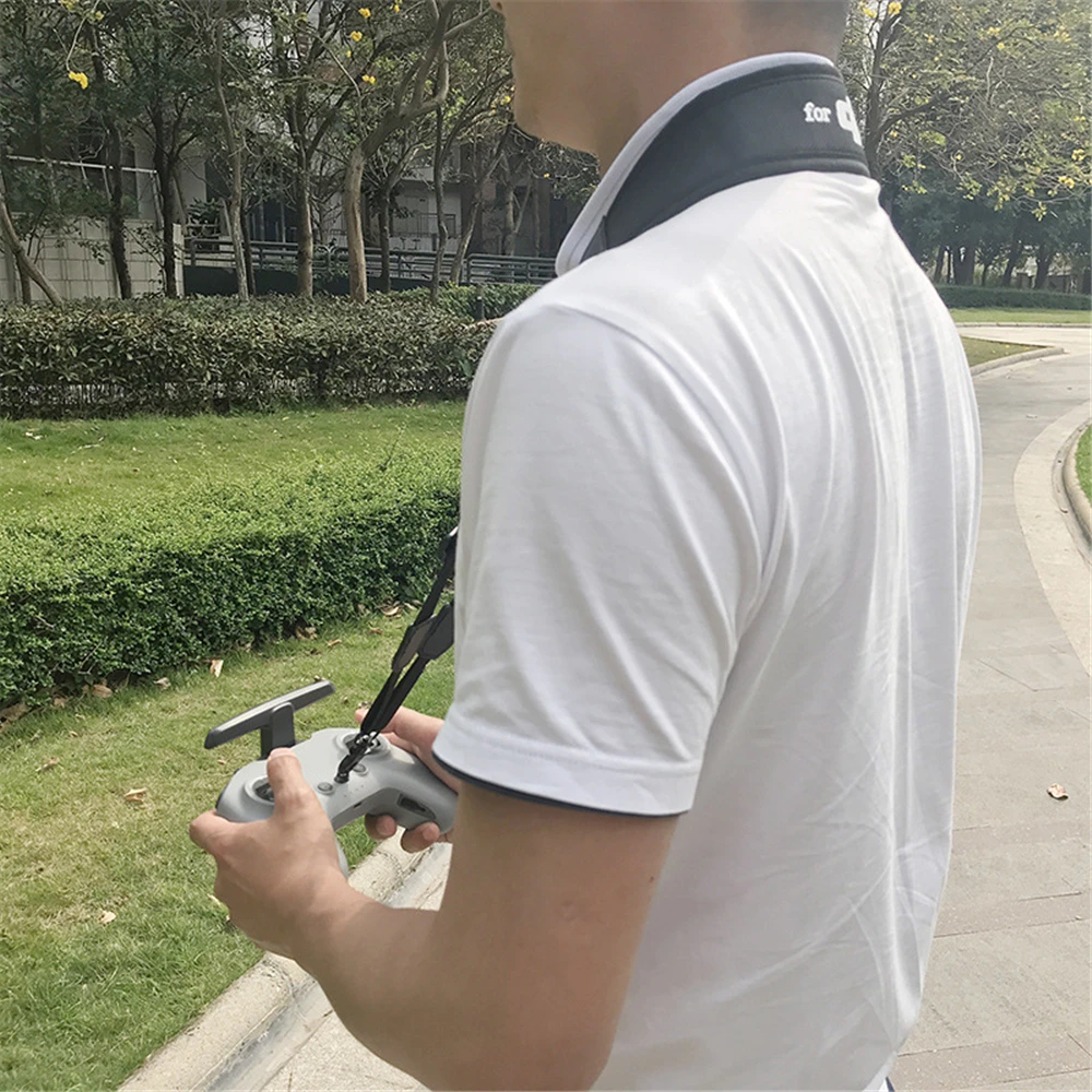 

Widen Neck Strap For Dji Fpv Mavic 2 Drone Aircraft Remote Controller Lanyard Belt Hang Buckle Adjustable With Mount Port Holder