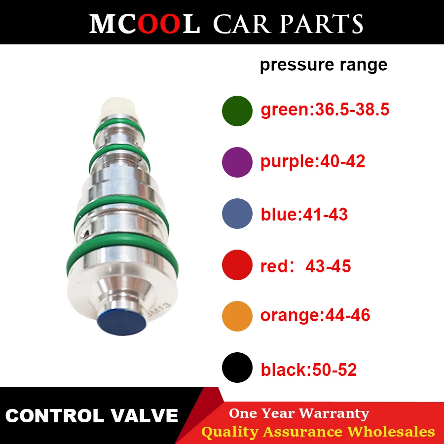 For Auto ac compressor v5 control valve for Chevrolet Harrison China factory supply red blue green yellow pressure value