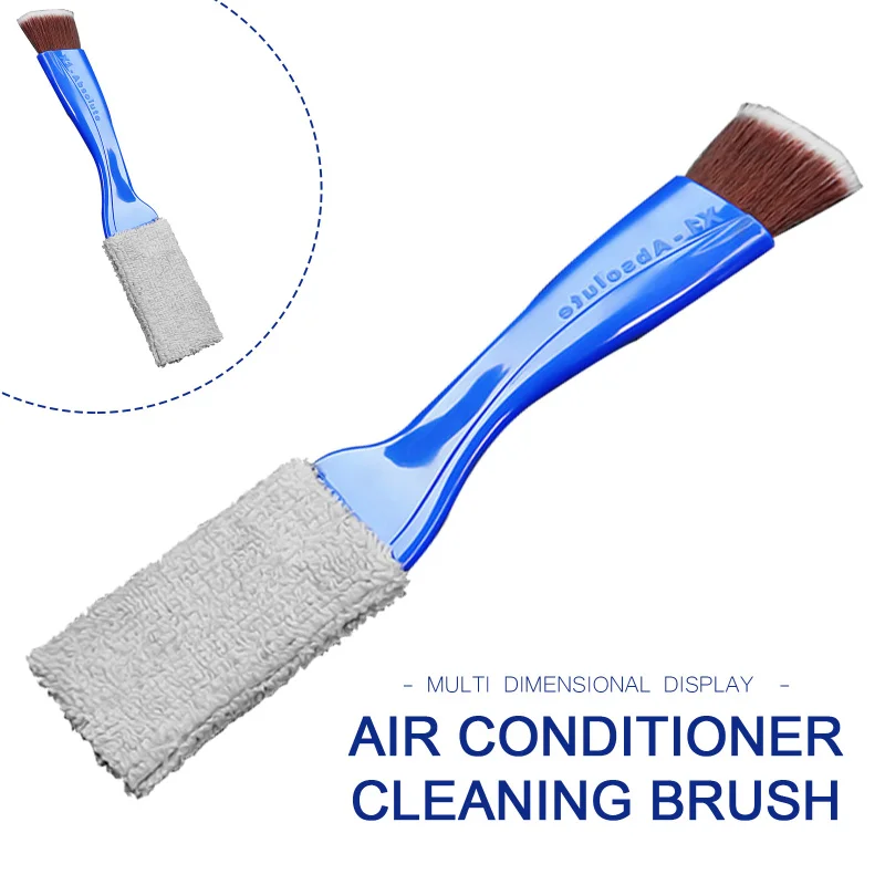 

2 In 1 Car Air-Conditioner Outlet Cleaning Tool Multi-purpose Dust Brush Car Accessories Interior Brush Washer Auto Maintenance