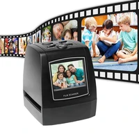 portable digital film slide scanner convert 35mm 135 110 126kpk super 8 slides negatives full color 2 4 lcd screen