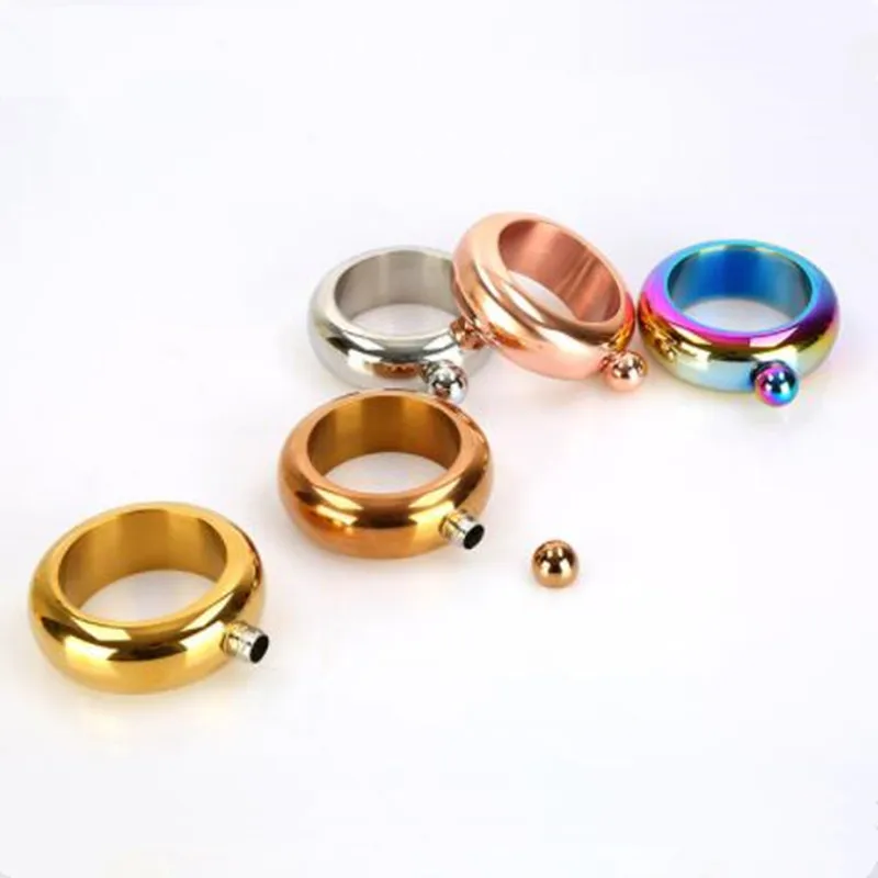 Браслет из нержавеющей стали хип-колба алкоголь виски ликер держатель посуда для