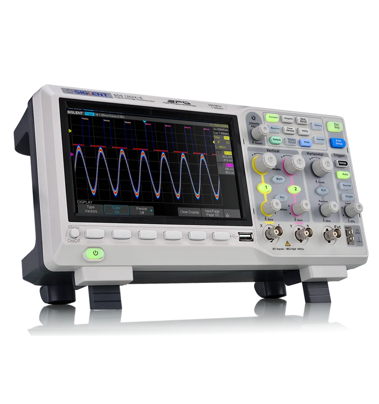 SIGLENT SDS1202X-E DSO 2 Channels digital oscilloscope 200MHz oscilloscopes | Обустройство дома