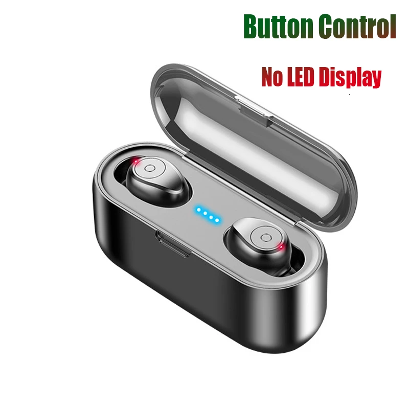 Новинка, беспроводные наушники F9, Bluetooth 5,0, TWS, гарнитура, Hi-Fi, Мини, для занятий спортом, бега, наушники, Поддержка iOS/Android телефонов, HD вызов - Цвет: A
