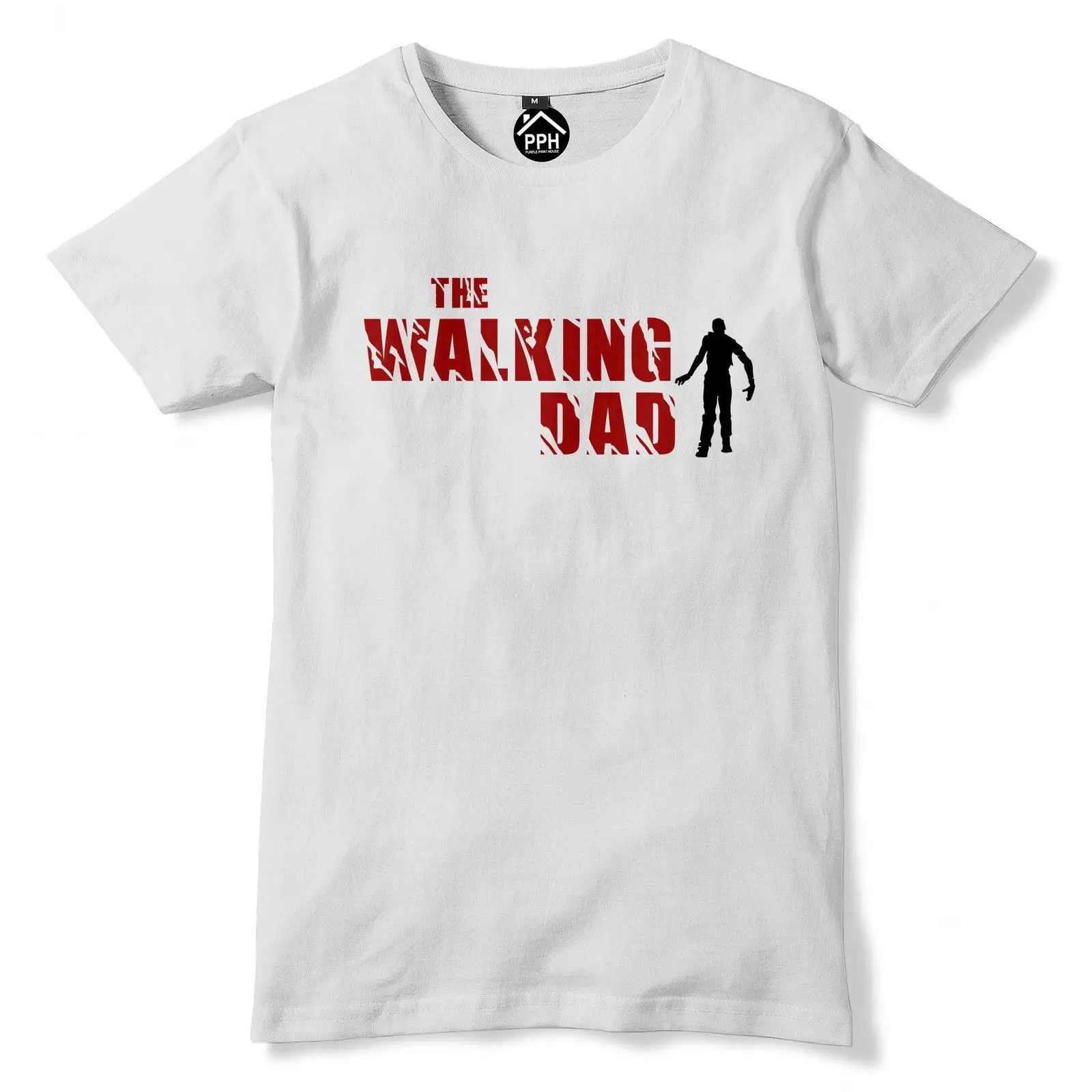 Ходячие с надписью &quotThe Walking DAD&quot на День отца зомби футболка по игре мертвые