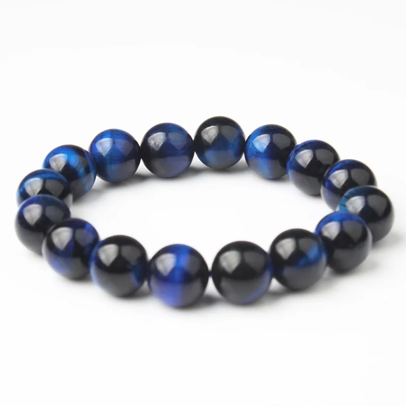 LanLi 4/6/8/10/12 мм натуральные ювелирные изделия Модные камни тигровый глаз