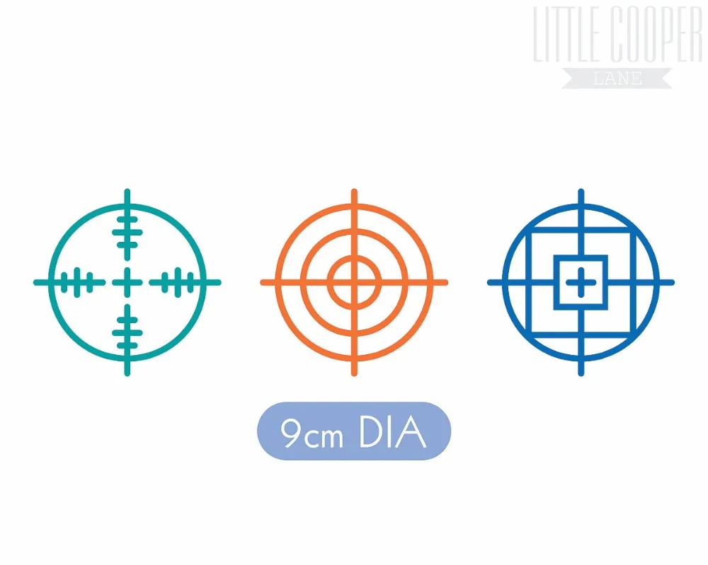 3 шт. виниловые наклейки с изображением мишени солдат силуэты унитаз приучение к