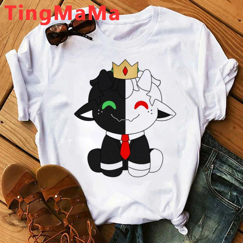 Мужские футболки Dream Smp Ranboo Kawaii Мультяшные игры футболка смешные Harajuku виноградные