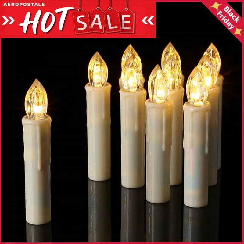 Креативная Светодиодная лампа свеча имитация пламени чайный светильник для дома