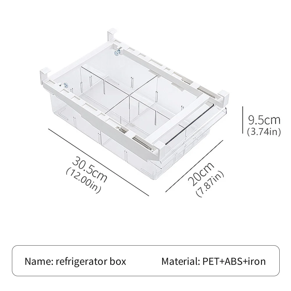 

Plastic Storage Containers Drawer Refrigerator Drawer Organizer Transparent Fridge Storage Bin Kitchen Organizer Food Storage