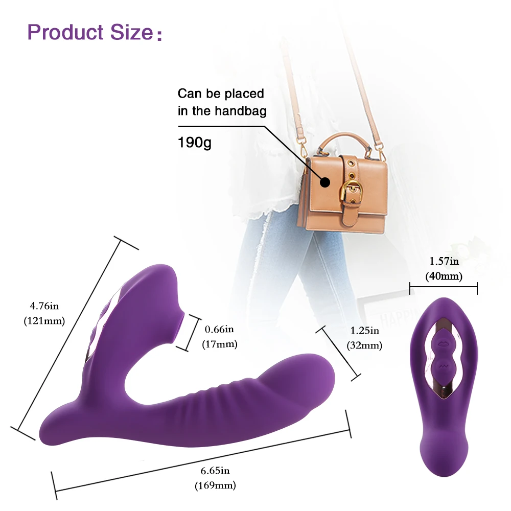 Vagina Sucking Vibrator 10 Speed Vibrating Sucker Oral Licking Clitoris Stimulator Female Masturbation Erotic Sex Toy For Women | Красота и