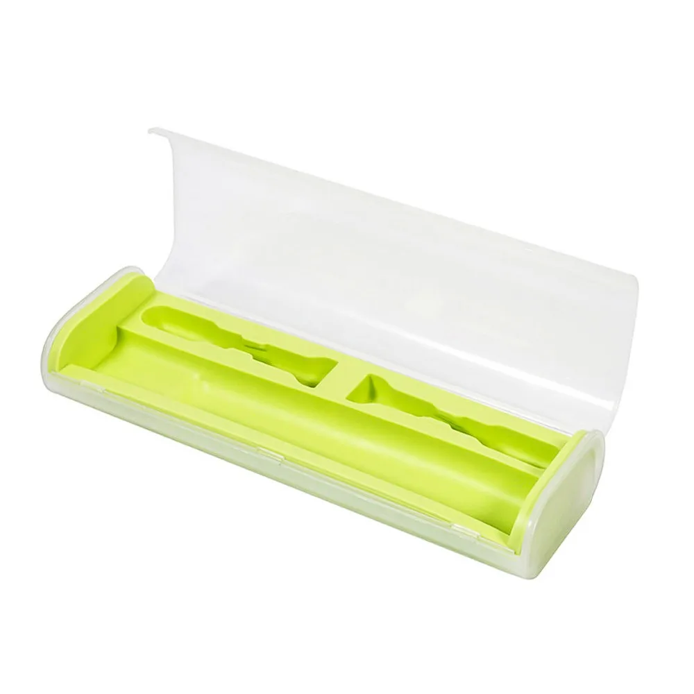 Еда Класс PP + резиновый Зубная щётка держатель портативная зубная щетка для