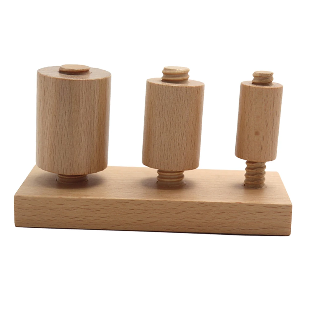 

Baby Montessori Early Educational Screw Nut Assembling Wooden Toy Solid Wood