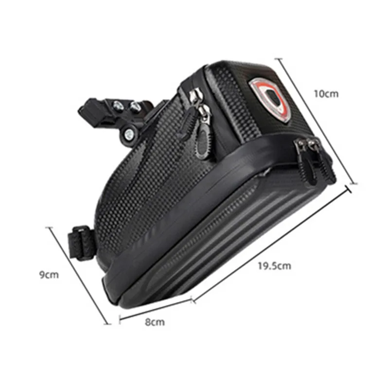 

Outdoor Portable Bicycle Bag Waterproof Touch Screen Road Bike Frame Front Handlebar Bags Safety Warning Light MTB Accessories