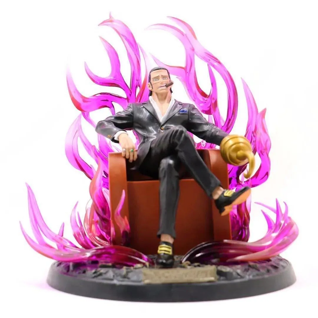 Аниме One Piece Luffy экшн-фигурка ока шичибукай сидячий трон боа · Хэнкок Дракулы михок