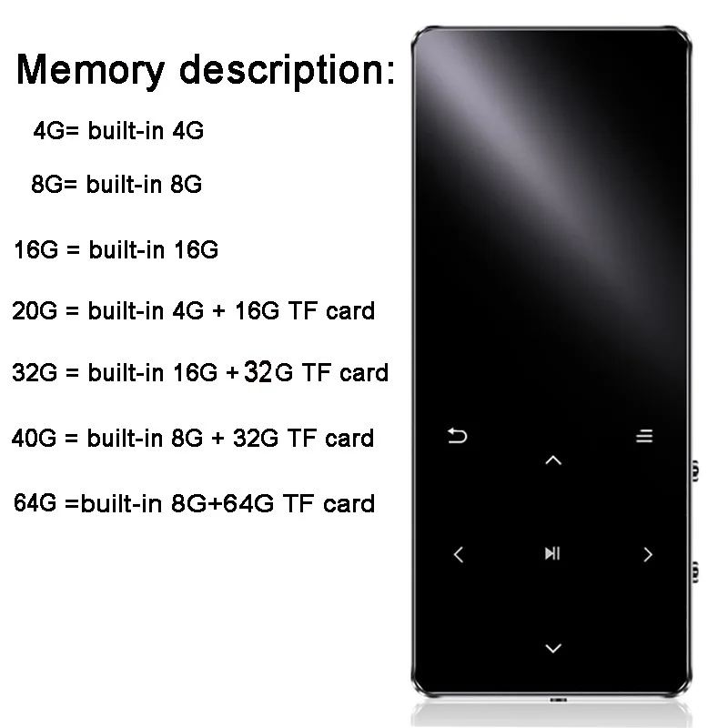

Bluetooth- MP4 , 16 , 32 , 64 , , fm