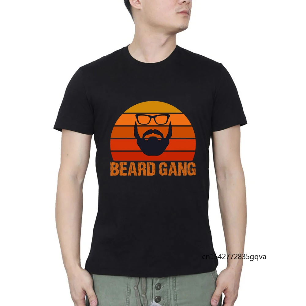 

Beard Gang Casual Summer T-shirt Streetwear O Neck Graphic Tees New Arrival 2021 Kawaii Clothing