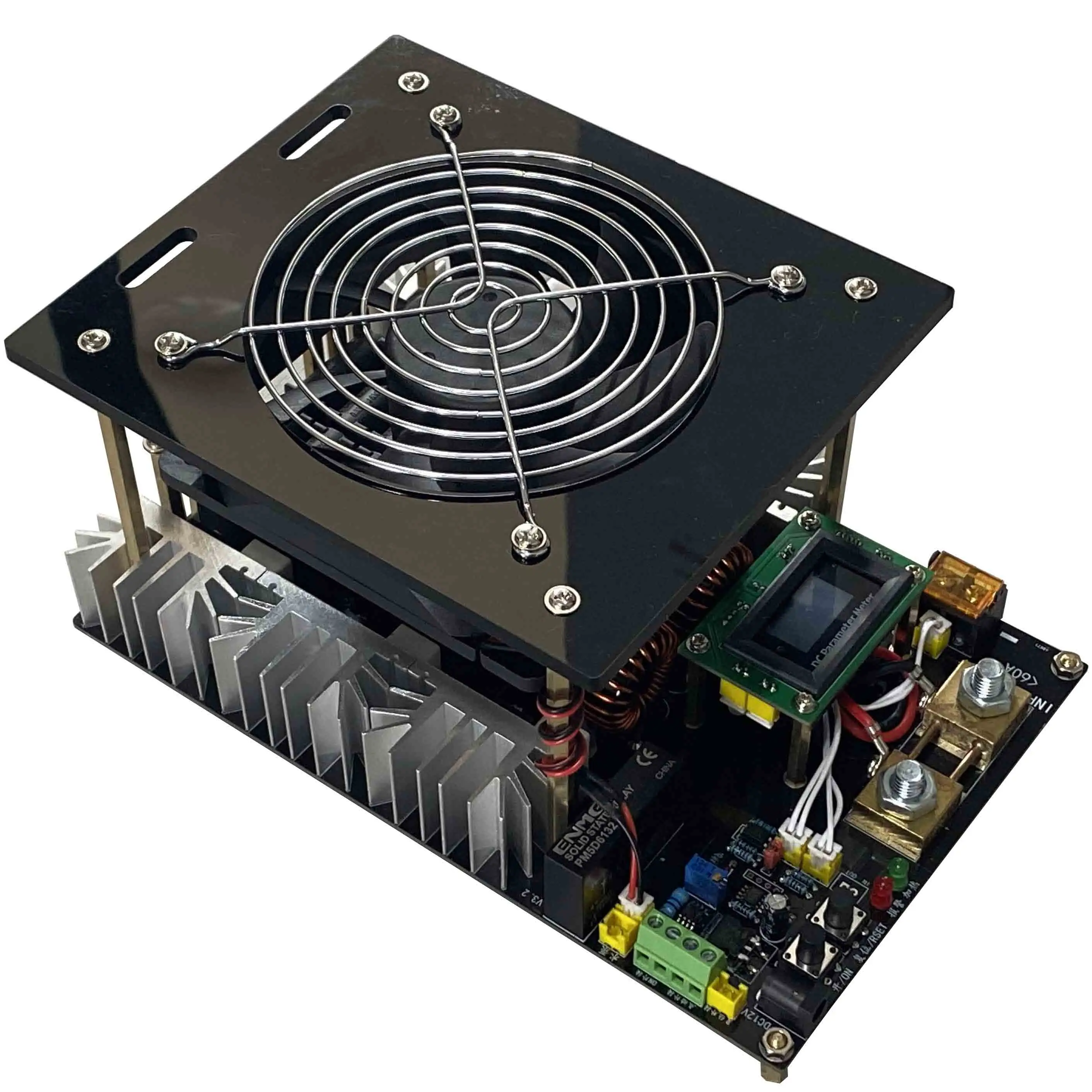 Умный индукционный нагревательный аппарат ZVS 3000 Вт 48 В постоянного тока 60 А с