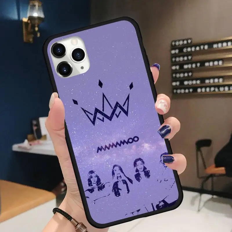 

singer Mamamoo sexy beautiful Phone Case for iPhone 11 12 pro XS MAX 8 7 6 6S Plus X 5S SE 2020 XR Soft silicone