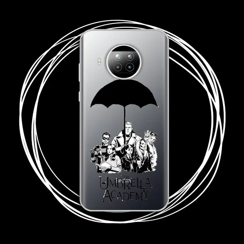 

The Umbrella Academy Phone Case Transparent for Xiaomi mi Redmi note 10 t 8 9 pro lite 11 Samsung S 8 9 10 20 plus ultra