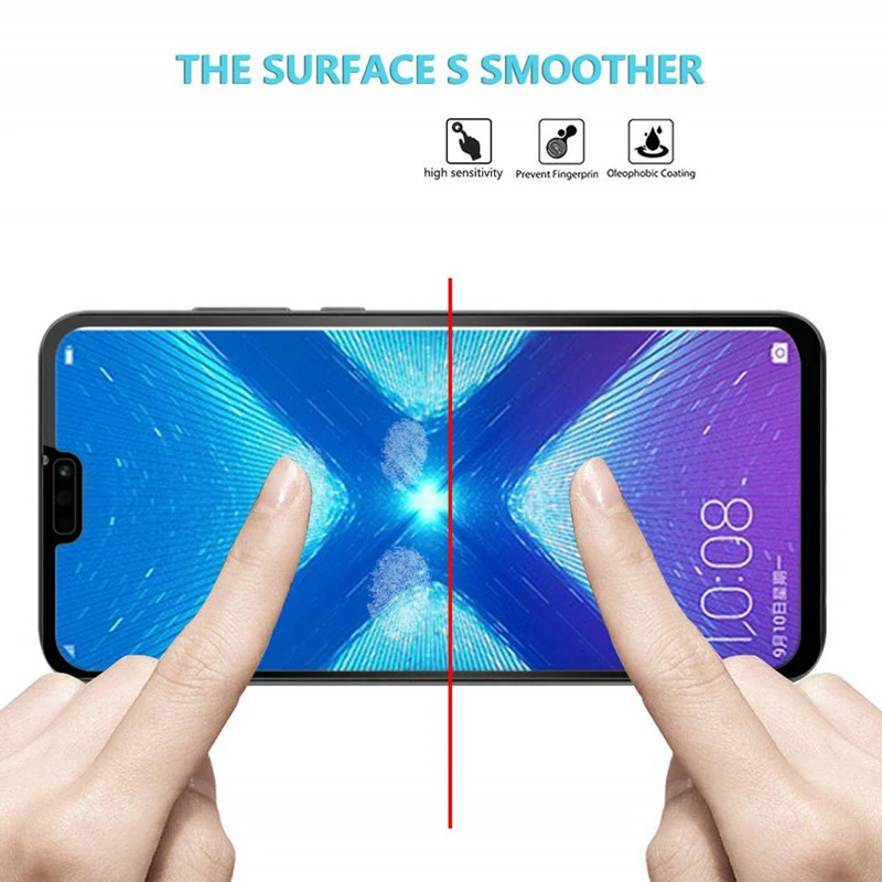 9D высококачественное защитное стекло для Huawei Honor 8X 7X 8S 7S на 10 Light Lite 10i 20i View