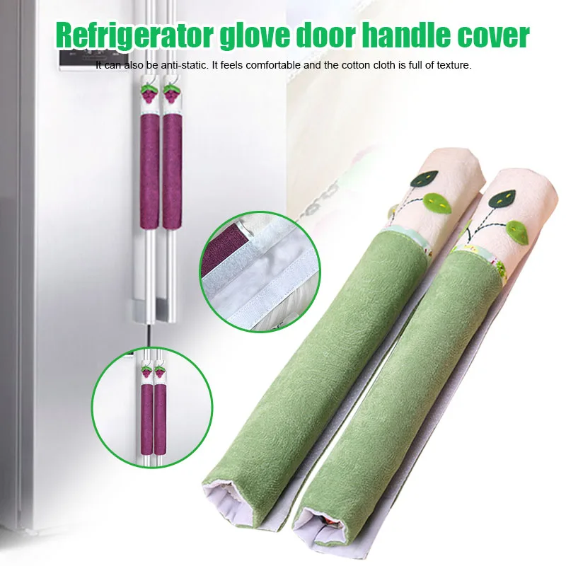 Refrigerator Door Handle Protective Covers Keep Kitchen Appl