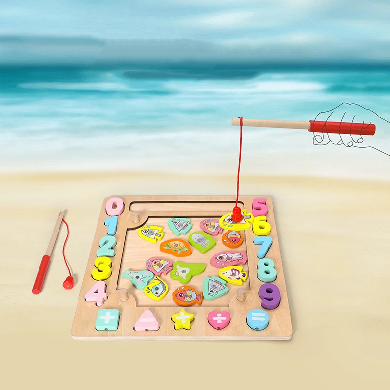 Развивающие деревянные игрушки Монтессори для детей|Монтессори| |