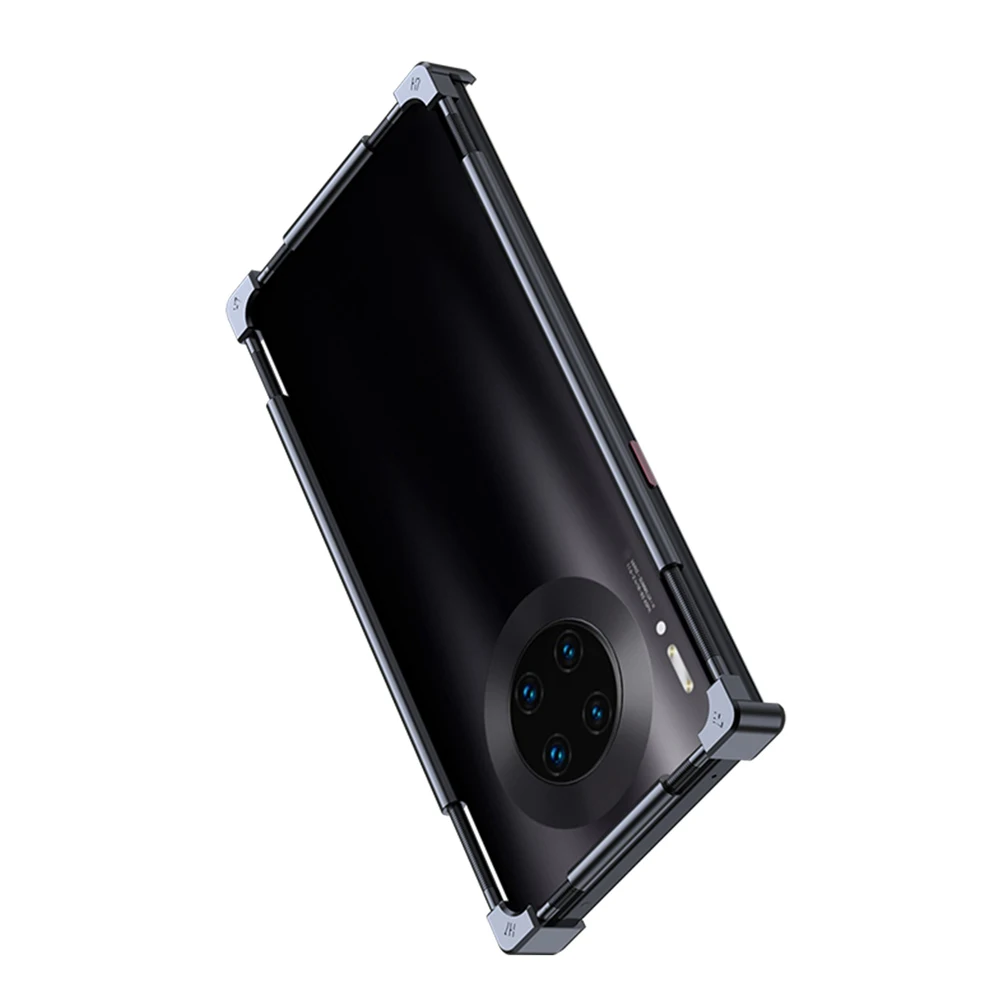 Для Huawei P40 Nova 7 металлическая рамка для телефона защитная бампер чехол 6 5G Honor V30 30S