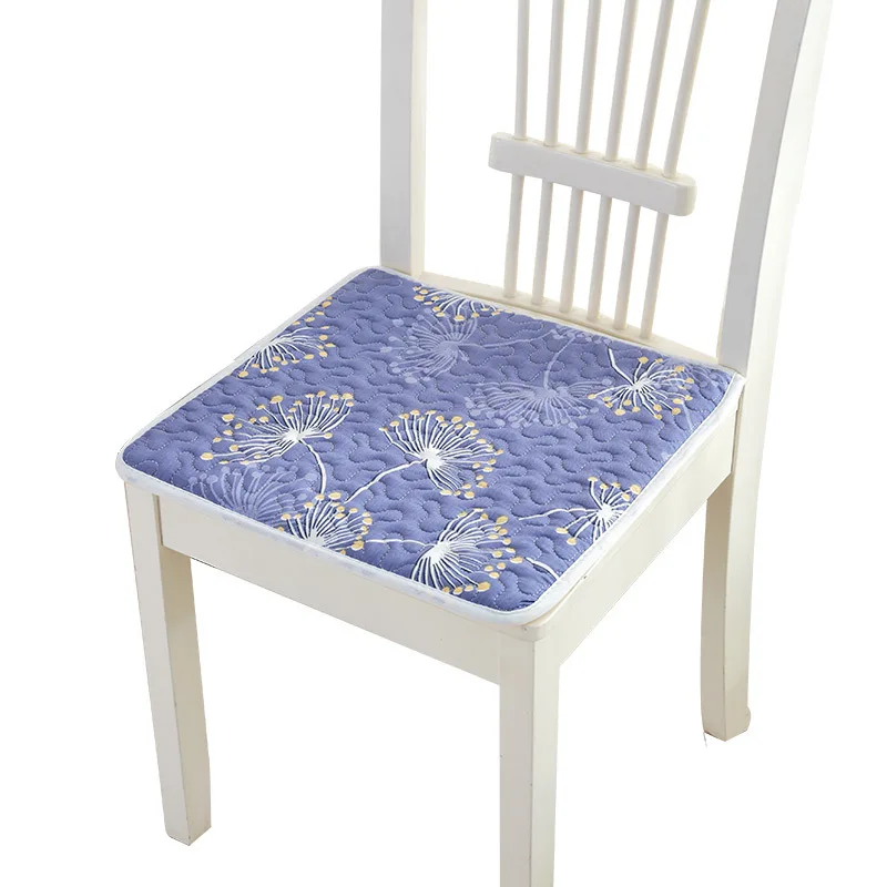 Мягкая хлопковая подушка для сиденья Нескользящая стула теплая дышащая подушки