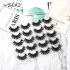 Норковые ресницы YSDO для макияжа, ручная работа, 3D норковые ресницы, полная полоска, Мягкие Накладные ресницы, ресницы для макияжа