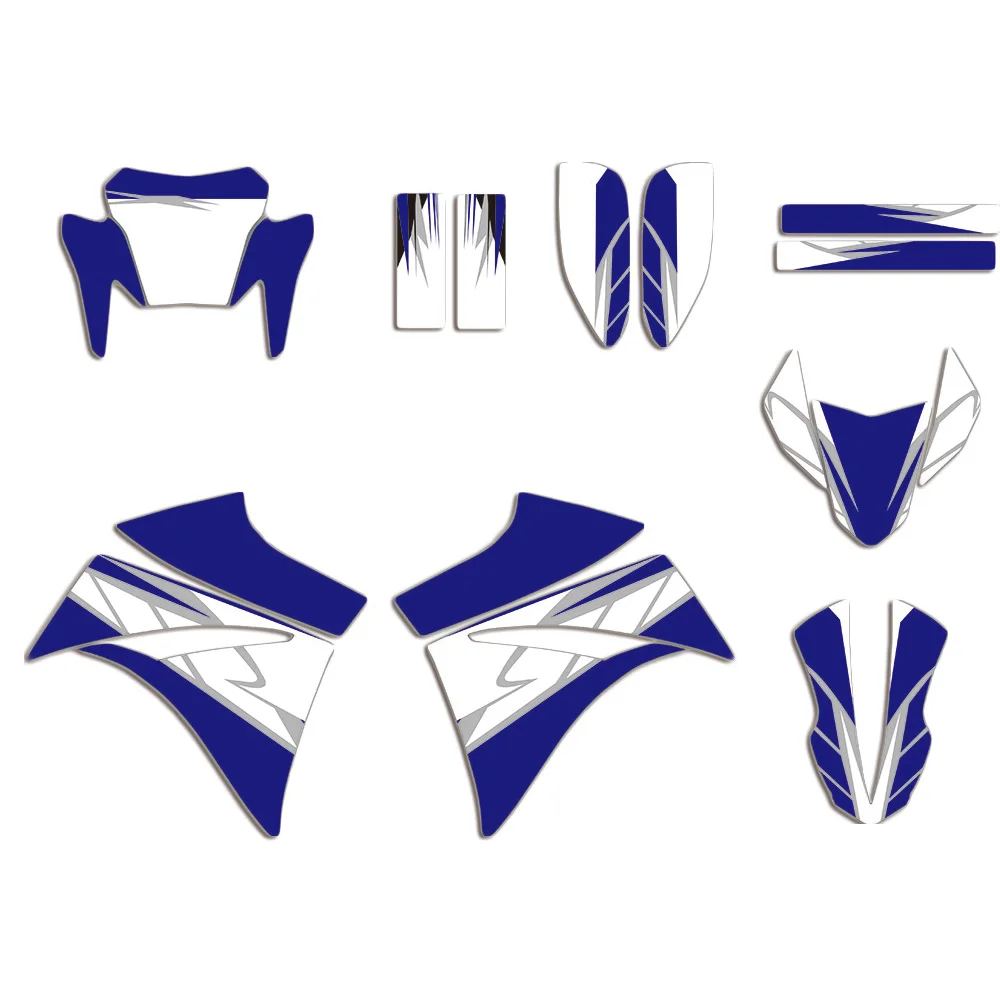 

3M Motorcycle Team Graphic & Backgrounds Decal Sticker Kits for YAMAHA XT660R