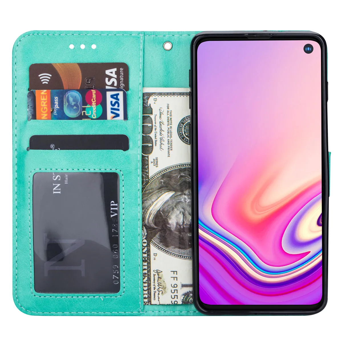 Кожаный чехол для Samsung Note 10 9 8 S20 Ultra S10 S9 S8 Plus S7 edge A10 A20 A20E A30 A50 A40 A60 A70 A7 A6 | Мобильные