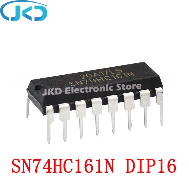 

Новые и оригинальные интегральные схемы SN74HC161N 74HC161N 74HC161 DIP-16, 10 шт.