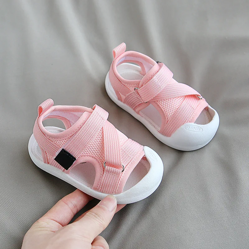 Сандалии для маленьких девочек и мальчиков Повседневная пляжная обувь хит