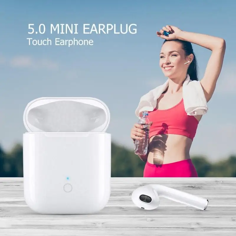 I15 Max Tws Беспроводные Bluetooth 5,0 наушники с сенсорным управлением стерео наушники