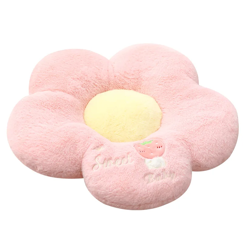 

Flower Shape Cushion Plush Stuffed Student Seat Pad Office Home Sofa Chair Backrest Petal Tatami Mat Room Decoration Girl Gift