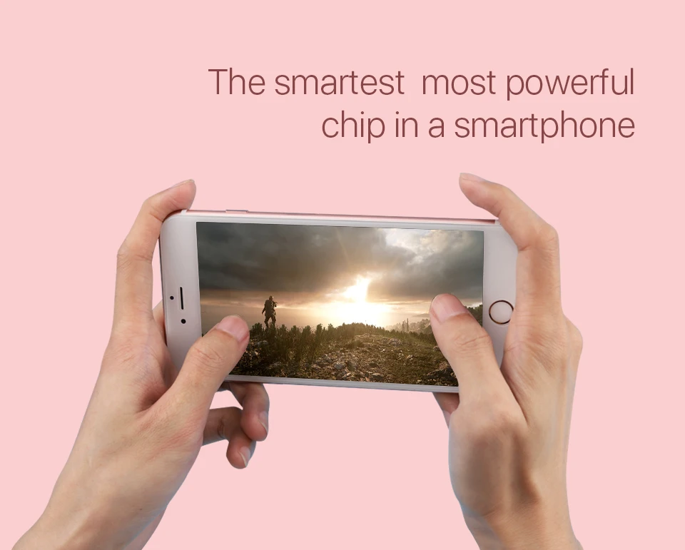 Apple разблокированный iPhone 6S Plus 6SP iOS Двухъядерный 2 Гб ОЗУ 16/64/128 Гб ПЗУ 5," 12.0MP камера отпечаток пальца 4G LTE мобильный телефон