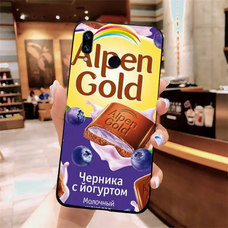 

Russian chocolate packaging Phone Case For Xiaomi Redmi note 7 8 9 t max3 s 10 pro lite funda cover coque shell