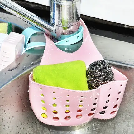 Висячая дренажная корзина для кухонной раковины органайзер ванной комнаты