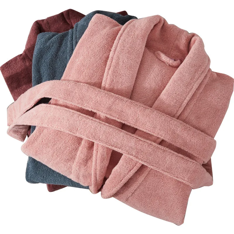 Утолщенные хлопковые банные халаты в европейском стиле Пятизвездочный