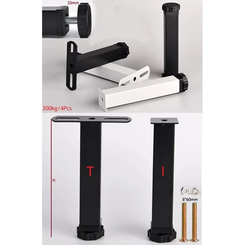 

Metal Adjustable Legs,Furniture Legs Feet For Sofa Table Chair Replacement Leg ,for Table Sofa Furniture Cabinet Foot Legs feet