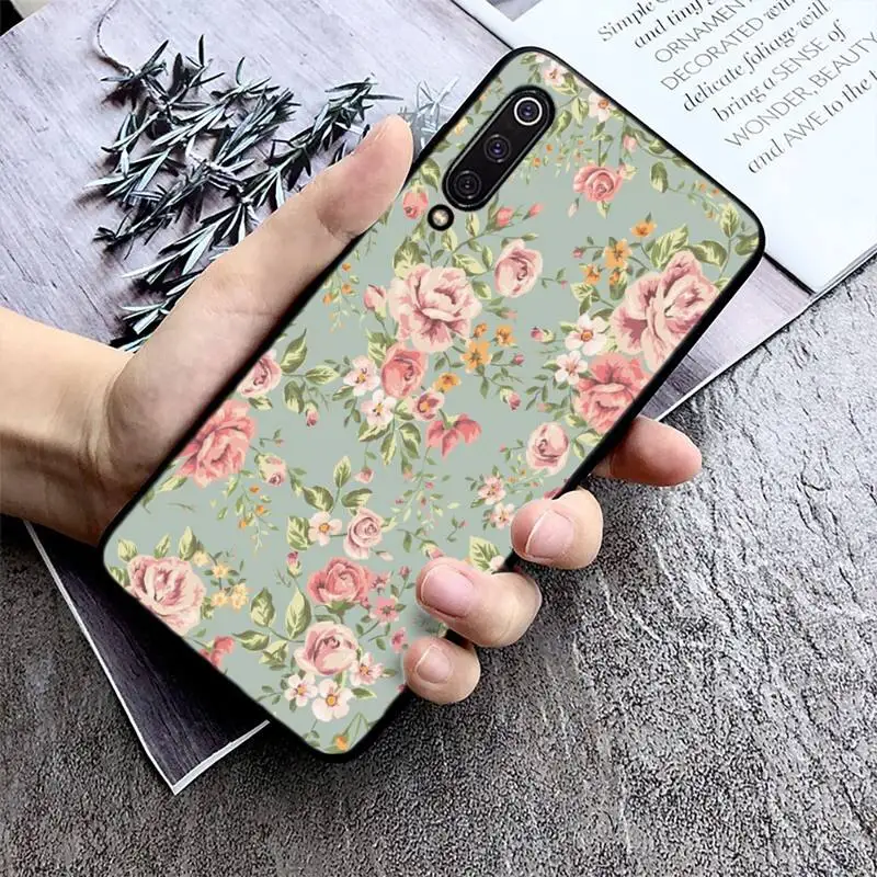 

Elegant Rose Flower Phone Case Phone Case For Xiaomi mi9 mi8 F1 9SE 10lite note10lite Mi8lite Back Coque xiaomimi5x