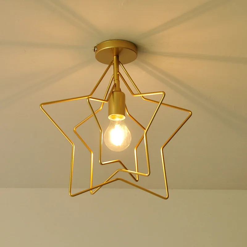 

Nordic corridor light LED ceiling light star creative personality hallway porch stair cloakroom balcony light