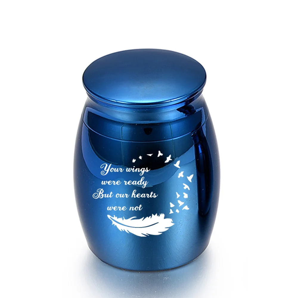 Ангельские перья Крылья Свободы гравировочные Синие Красивые маленькие